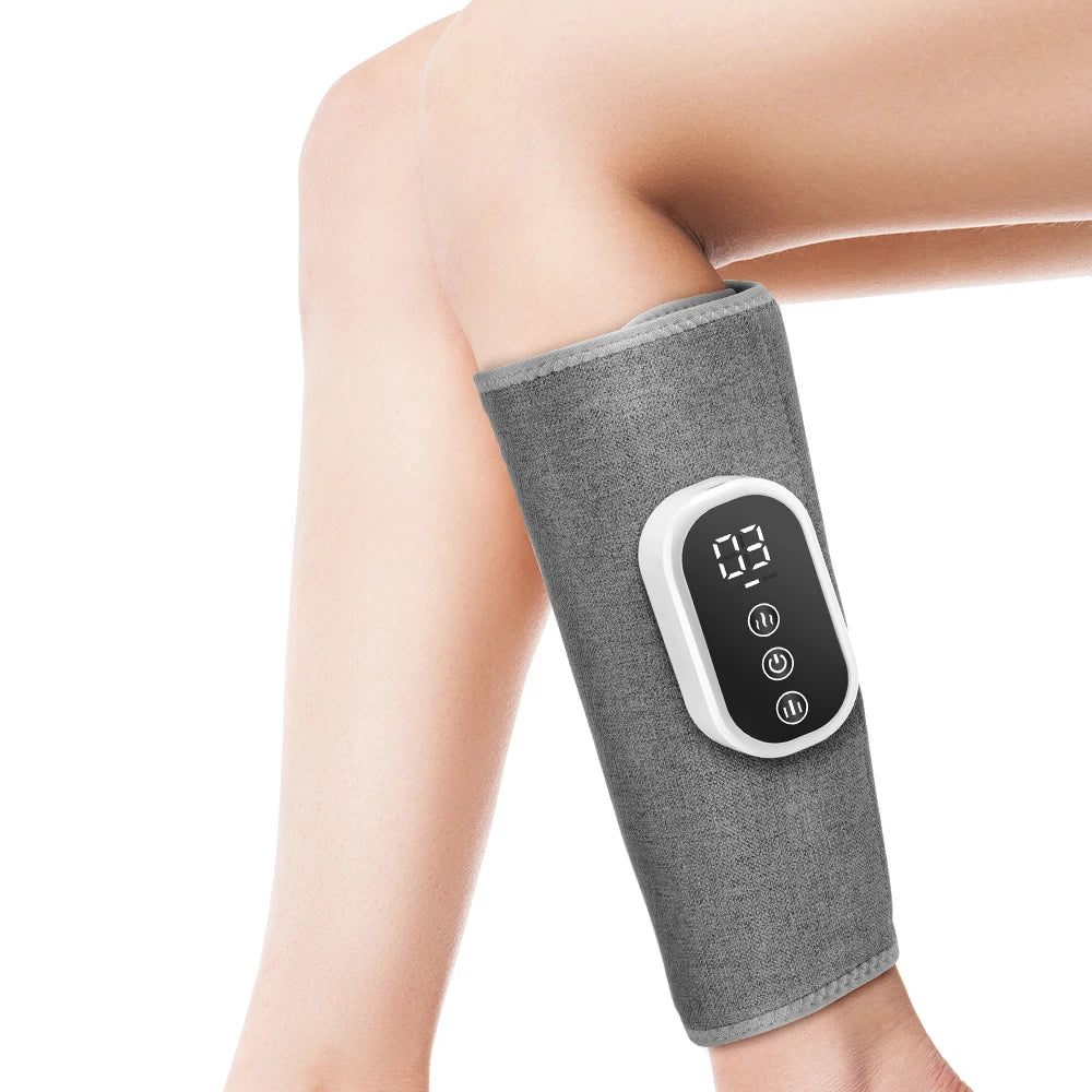 PastSky 360 Degree Air Pressure Heating Calf Massager Wireless Leg
