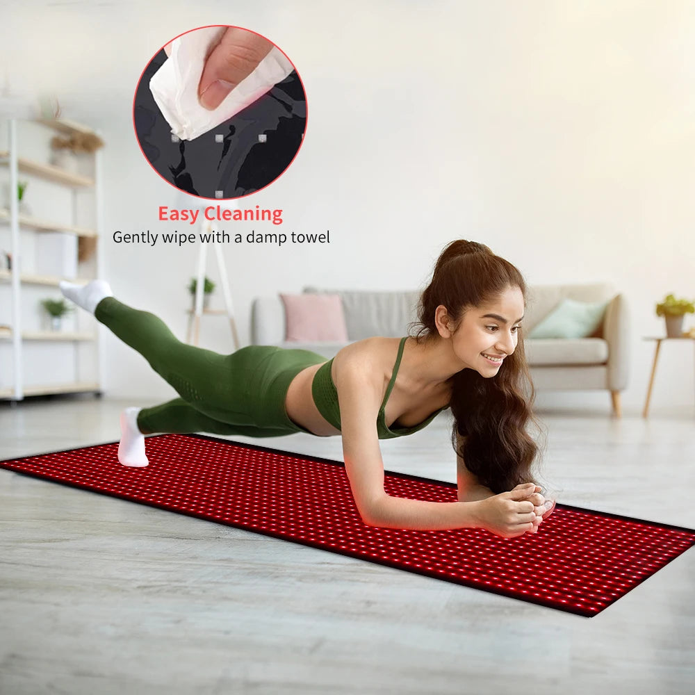 Full Body Red Light Therapy Mat Infrared LED Pain Relief