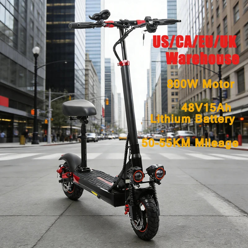 J11 Plus Foldable Dual Suspension Electric Scooter 1000W 60-80km Range