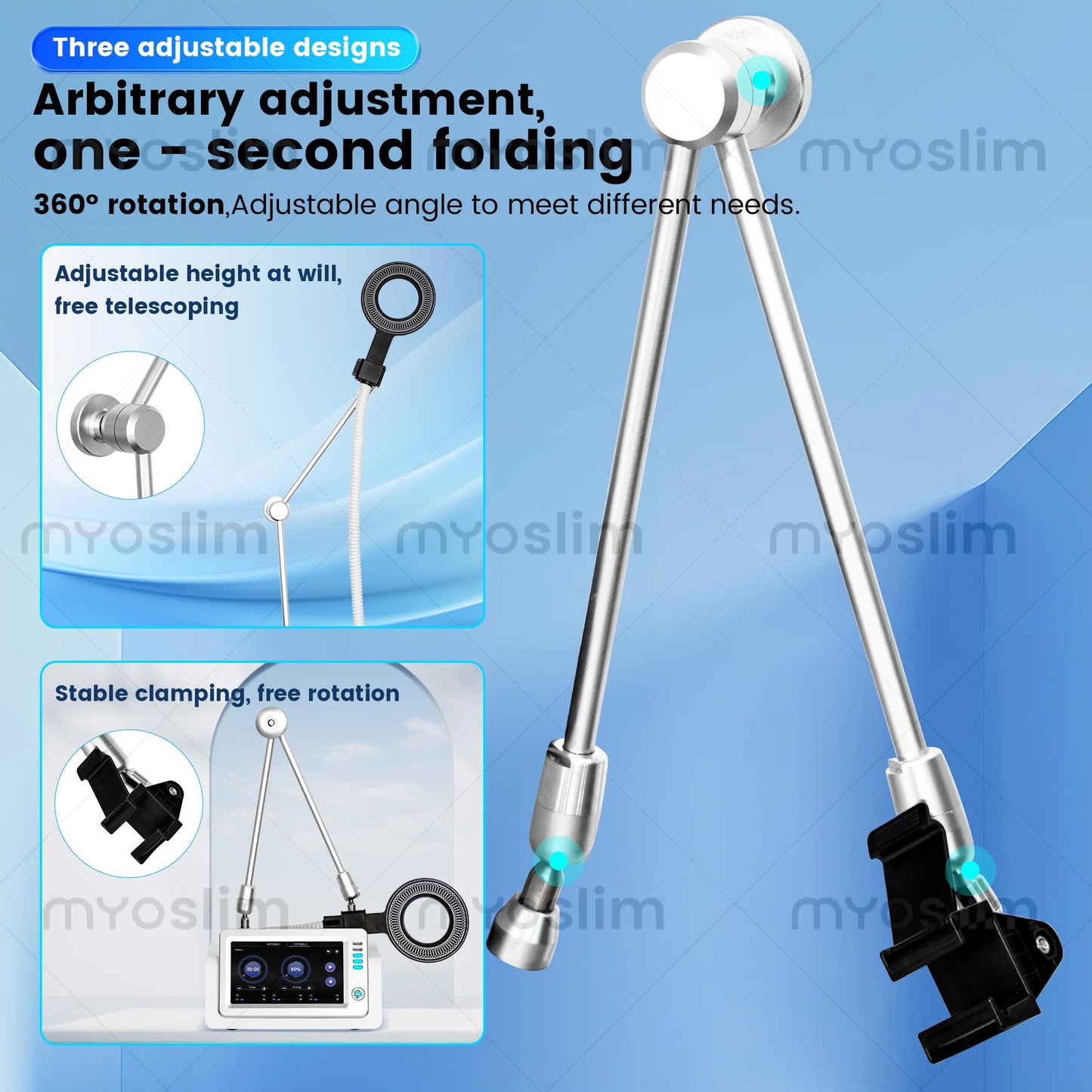MYOSLIM Magnetotherapy PEMF Pain Relief Physiotherapy Device